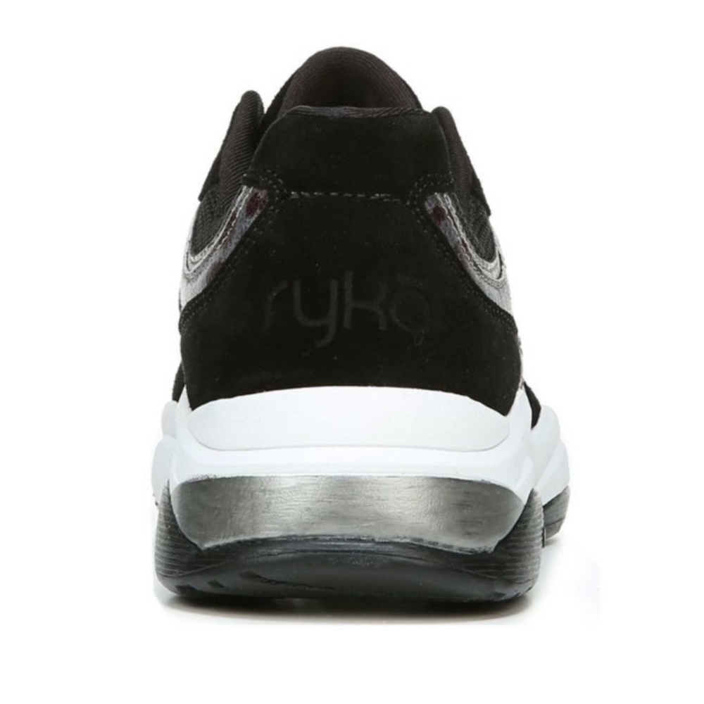 RYKA Women’s Black Leopard Print Nova Wedge Athletic Walking Shoes 6 W - Picture 4 of 16